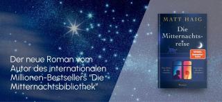 Sternenhimmel. Link zum Buch Die Mitternachtsreise.